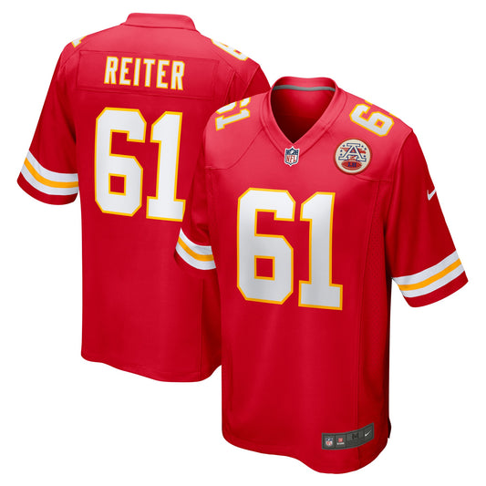 Austin Reiter Kansas City Chiefs Nike Game Player Jersey - Red