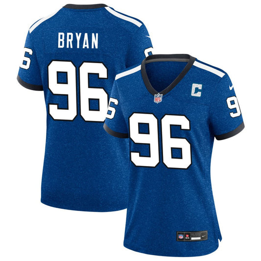 Taven Bryan Indianapolis Colts Nike Women's Indiana Nights Alternate Game Jersey - Royal