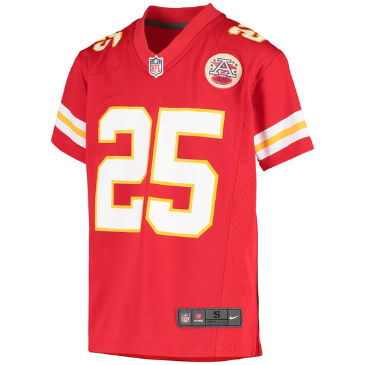 Boys' Grade School Clyde Edwards-Helaire Nike Chiefs Team Color Game Day Jersey - Red