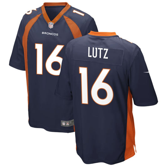 Wil Lutz Denver Broncos Nike Youth Game Jersey - Navy