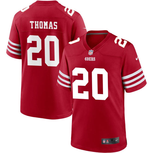 Ambry Thomas San Francisco 49ers Nike Youth Game Jersey - Scarlet