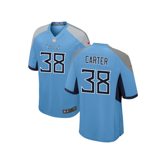 Shyheim Carter Tennessee Titans Nike Youth Alternate Game Jersey - Light Blue