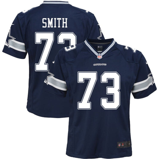 Tyler Smith Dallas Cowboys Nike Youth Game Jersey - Navy