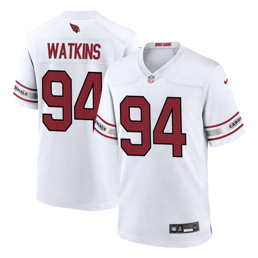 Carlos Watkins Arizona Cardinals Nike Game Jersey - White