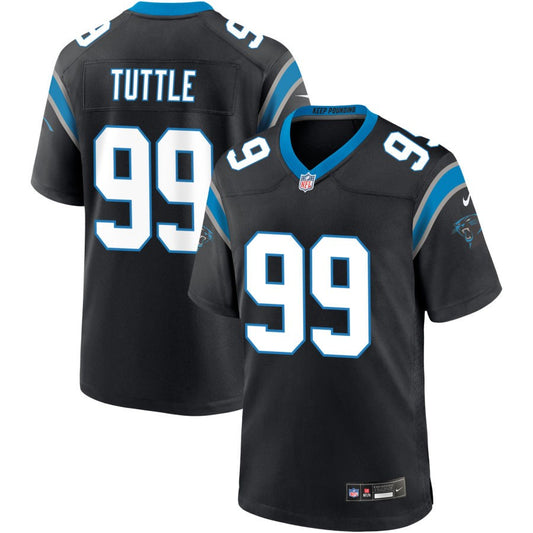 Shy Tuttle Carolina Panthers Nike Game Jersey - Black