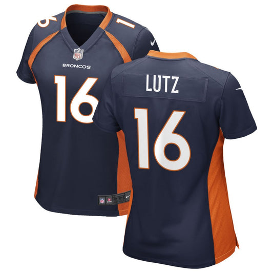 Wil Lutz Denver Broncos Nike Women's Alternate Game Jersey - Navy