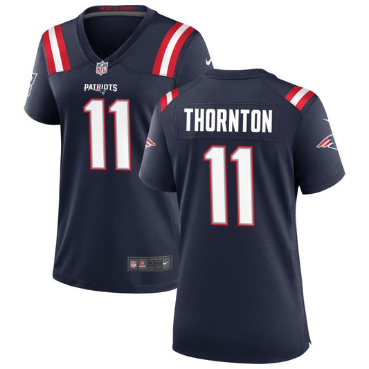 Tyquan Thornton New England Patriots Nike Women's Game Jersey - Navy