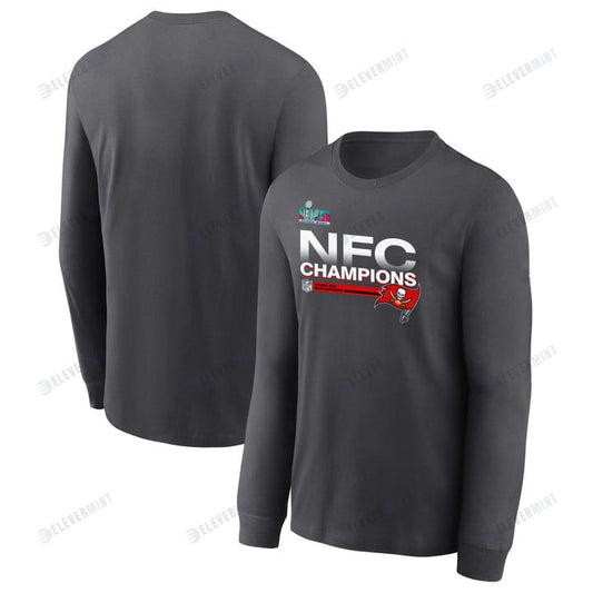 Tampa Bay Buccaneers NFC Champions Locker Room Trophy Collection Dark Heather Sweatshirt