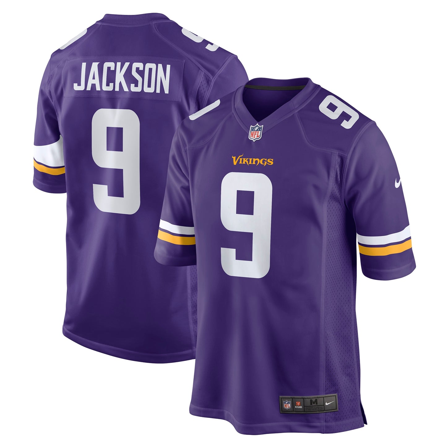 Trishton Jackson Minnesota Vikings Nike Game Jersey - Purple