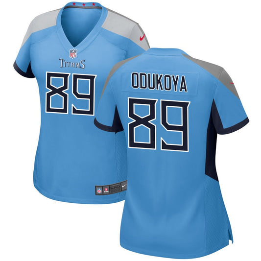 Thomas Odukoya Tennessee Titans Nike Women's Alternate Game Jersey - Light Blue