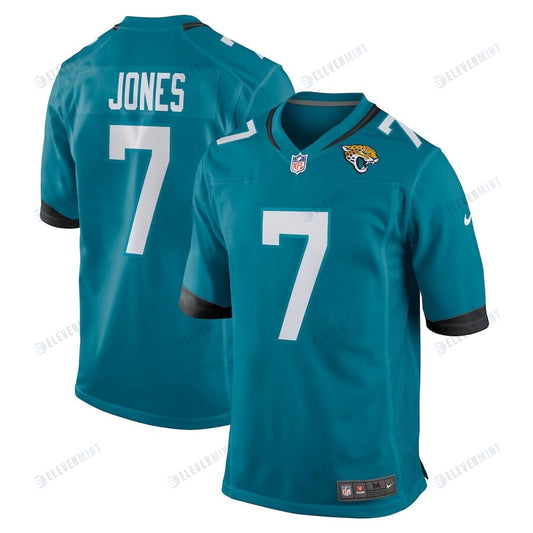 Zay Jones 7 Jacksonville Jaguars Men's Game Jersey - Teal