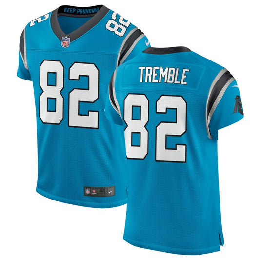 Tommy Tremble Carolina Panthers Nike Classic Elite Jersey - Blue