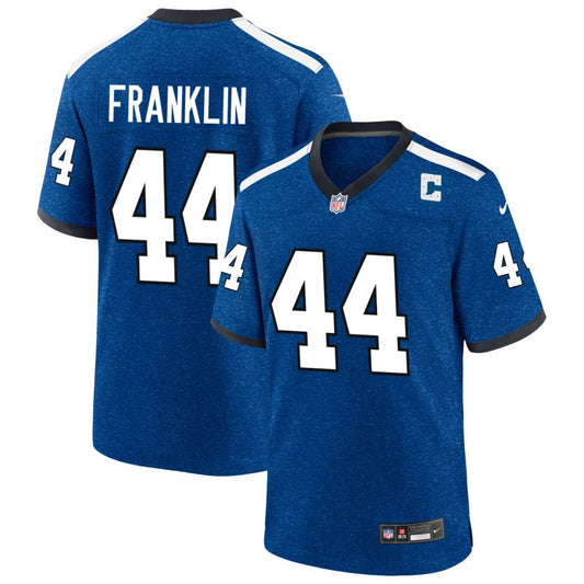 Zaire Franklin  Indiana Nights Indianapolis Colts Nike Alternate Game Jersey - Blue