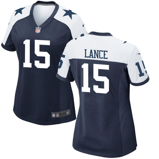 Trey Lance Dallas Cowboys Nike Women's Alternate Game Jersey - Navy