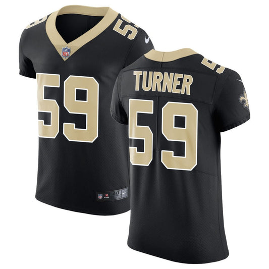 Trai Turner New Orleans Saints Nike Vapor Untouchable Elite Jersey - Black