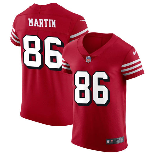 Tay Martin San Francisco 49ers Nike Alternate Vapor Elite Jersey - Scarlet