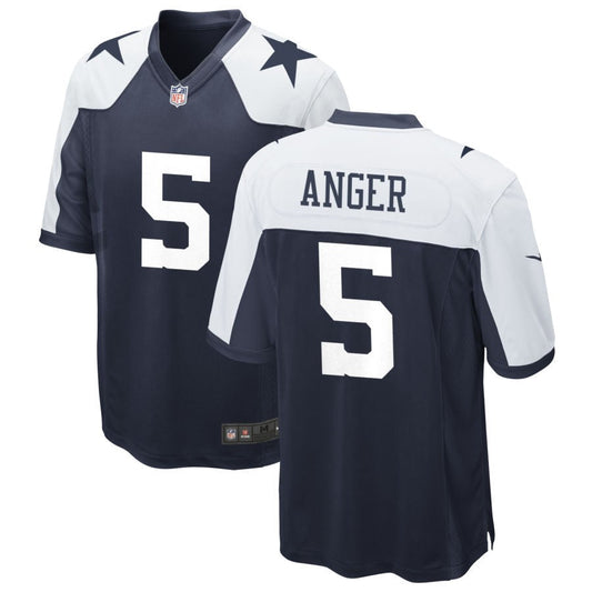 Bryan Anger Dallas Cowboys Nike Alternate Game Jersey - Navy