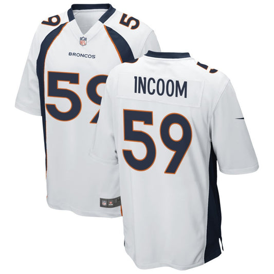 Thomas Incoom Denver Broncos Nike Game Jersey - White