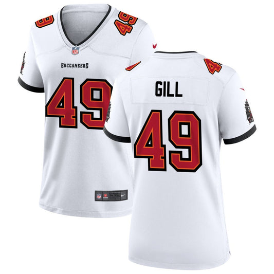 Cam Gill Nike Tampa Bay Buccaneers Women's Game Jersey - White