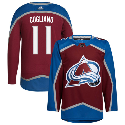 Andrew Cogliano Colorado Avalanche adidas Home Primegreen Authentic Pro Jersey - Burgundy