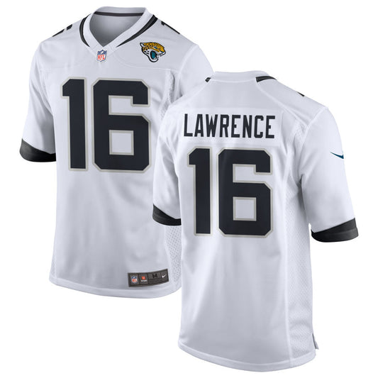 Trevor Lawrence Jacksonville Jaguars Nike Youth Game Jersey - White