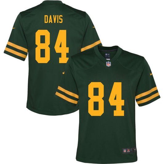 Tyler Davis Green Bay Packers Nike Youth Alternate Jersey - Green