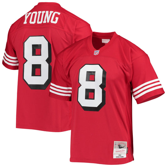 Steve Young San Francisco 49ers Mitchell & Ness 1994 Legacy Replica Jersey - Scarlet