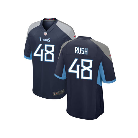 Thomas Rush Tennessee Titans Nike Youth Game Jersey - Navy