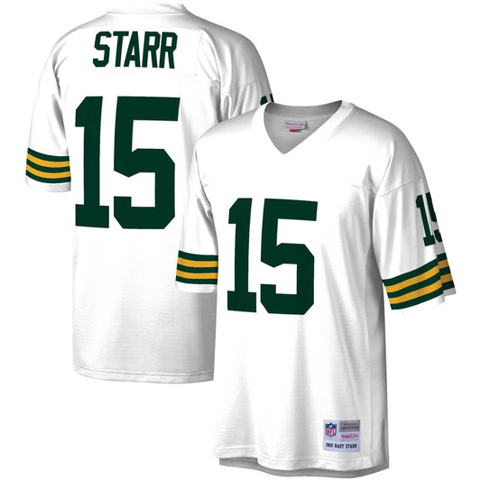 Bart Starr Green Bay Packers Mitchell & Ness 1969 Legacy Replica Jersey - White