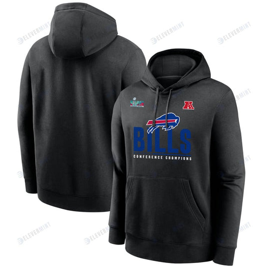 Buffalo Bills AFC Conference Champions Black Pullover Hoodie