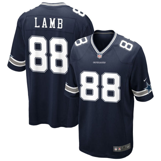 CeeDee Lamb Dallas Cowboys Nike Game Jersey - Navy