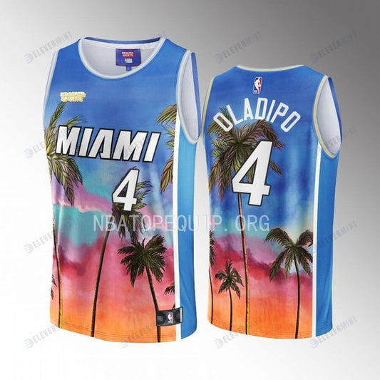 Victor Oladipo 4 Miami Heat NBA & KidSuper Studios Unisex Hometown Jersey