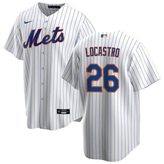 Tim Locastro New York Mets Nike Youth Home Replica Jersey - White