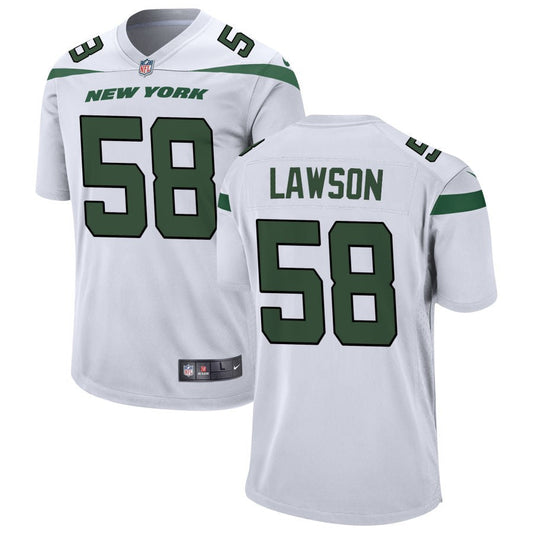 Carl Lawson New York Jets Nike Youth Game Jersey - White