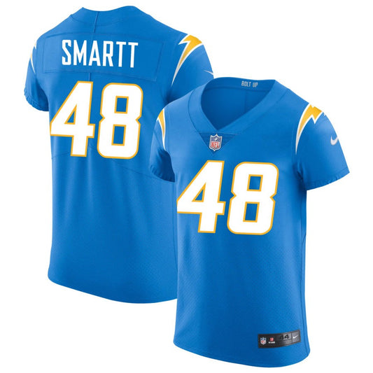 Stone Smartt Los Angeles Chargers Nike Vapor Elite Jersey - Powder Blue