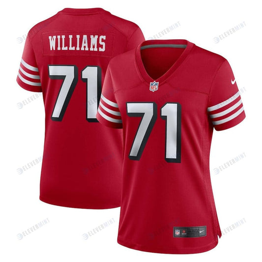 Trent Williams San Francisco 49ers Women's Alternate Game Jersey - Scarlet