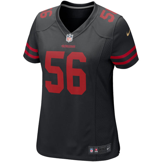 Women's Reuben Foster Nike 49ers Reuben Foster Game Jersey - Black