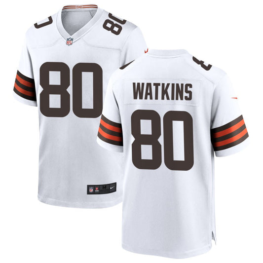 Austin Watkins Cleveland Browns Nike Game Jersey - White