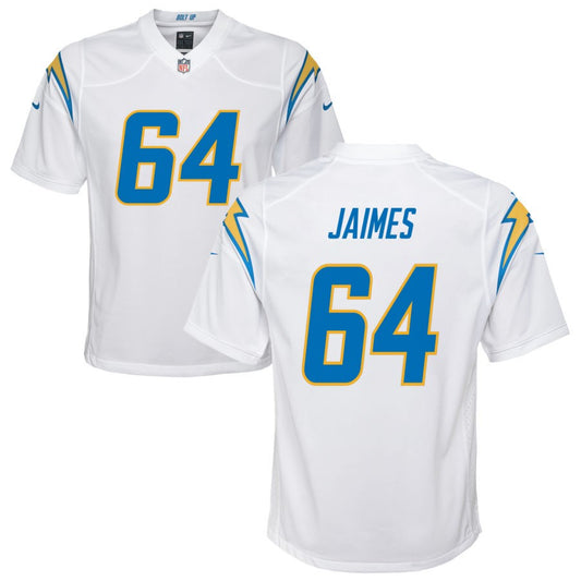 Brenden Jaimes Los Angeles Chargers Nike Youth Game Jersey - White