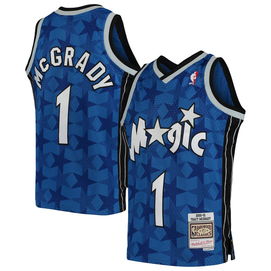 Tracy McGrady Orlando Magic Mitchell & Ness Youth Swingman Throwback Jersey - Blue