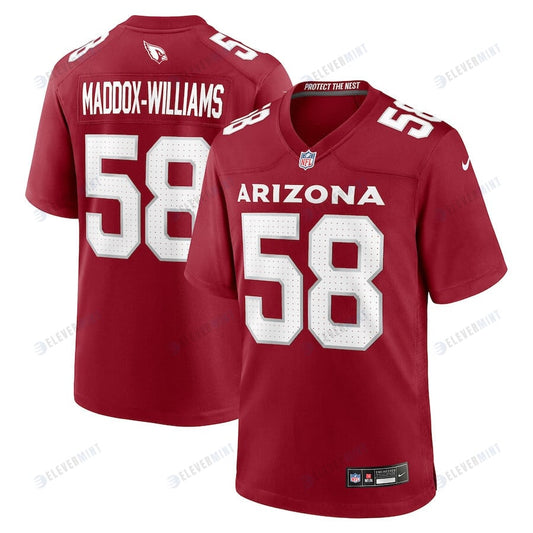 Tyreek Maddox-Williams 58 Arizona Cardinals Men Game Jersey - Cardinal