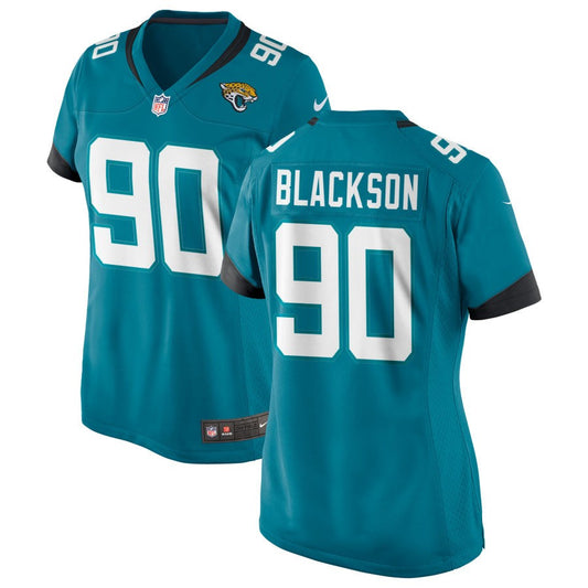 Angelo Blackson Jacksonville Jaguars Nike Women's Alternate Jersey - Teal