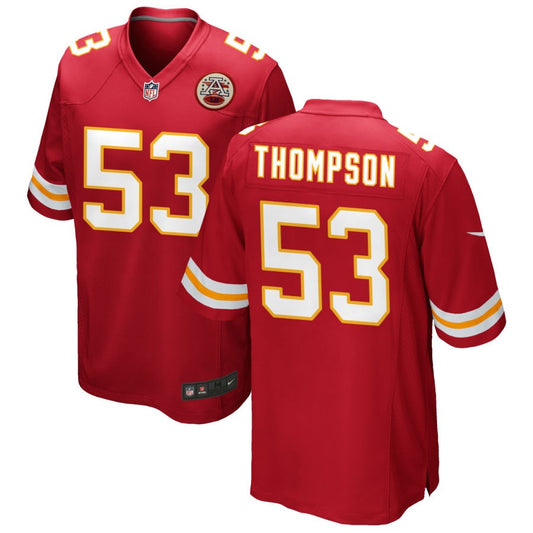 BJ Thompson Kansas City Chiefs Nike Game Jersey - Red