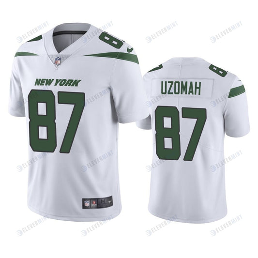 C.J. Uzomah New York Jets White Vapor Limited Jersey