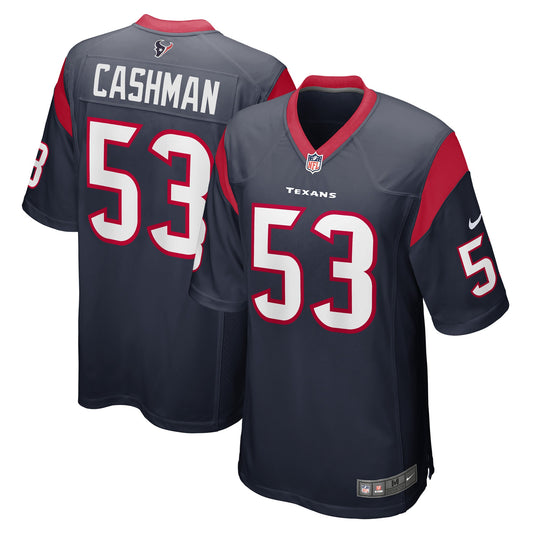 Blake Cashman Houston Texans Nike Game Player Jersey - Navy