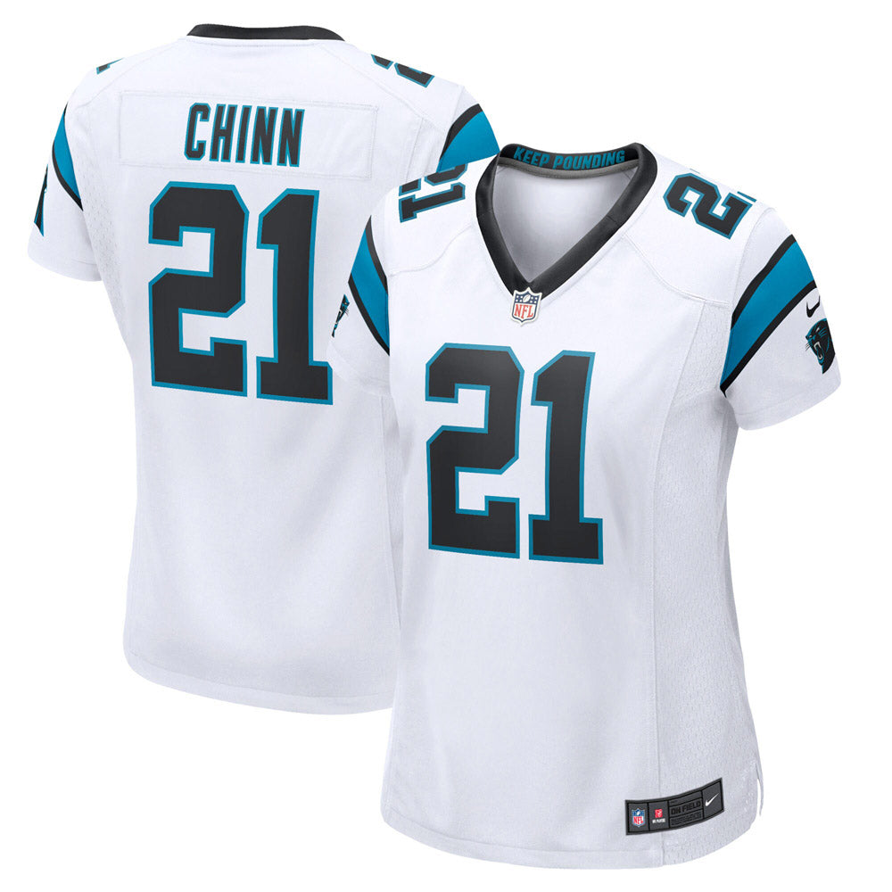 Women's Carolina Panthers Jeremy Chinn Game Jersey White