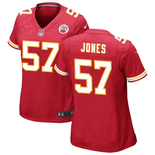 Truman Jones Kansas City Chiefs Nike Women's Game Jersey - Red