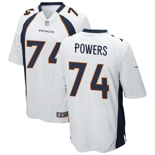 Ben Powers Denver Broncos Nike Game Jersey - White