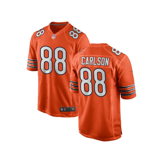 Stephen Carlson Chicago Bears Nike Youth Alternate Game Jersey - Orange