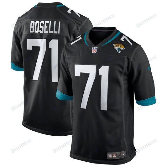 Tony Boselli 71 Jacksonville Jaguars Men Game Retired Jersey - Black